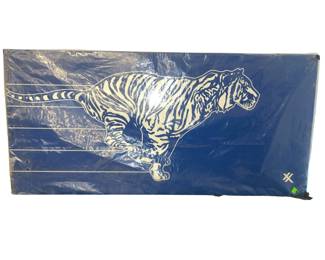 2005 Exxon Esso Tiger Sign Panel Gasoline Advertising 3FT+