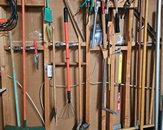 yard tool selection