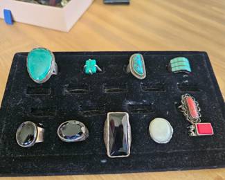 Native American rings, Brighton and Silpada 