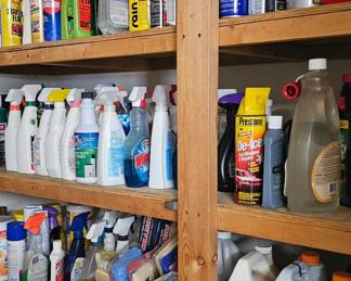 Super selection of cleaning supplies 