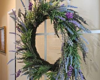 several wreaths 