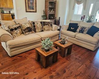 view into the living room