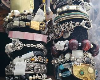 Large selection of designer bracelets 