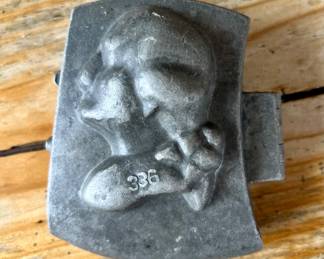 George Washington Pewter Chocolate Mold~ $50.00