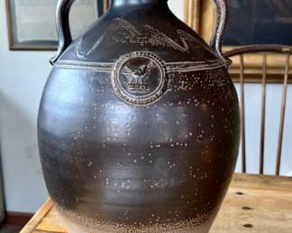 Rowe Pottery Large Albany Slip Jug~ $150.00
