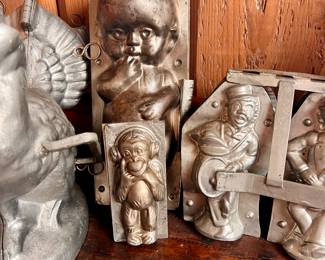 Kewpie doll chocolate mold~ $95
Monkey chocolate mold~ $25
