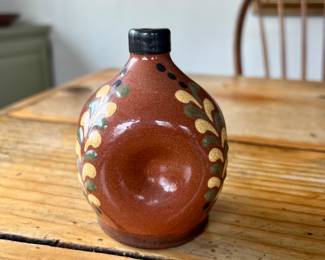 Wisconsin Pottery Redware Vase~ $35.00