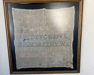 Antique Alphabet Sampler~ $65.00
20x20