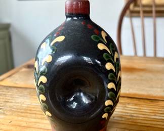 Wisconsin Pottery Redware Vase~ $45.00