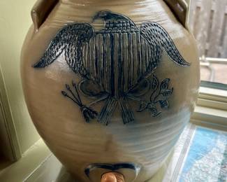 American Stoneware Eagle Water Cooler~ $195.00