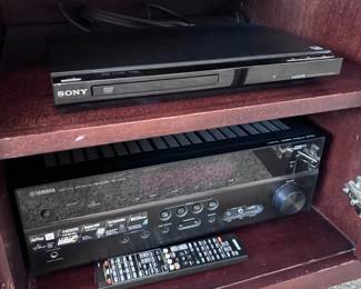 Sony Blu-ray player and Sony AV receiver