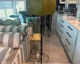 Handmade Leaf Jelly Fish Lamps