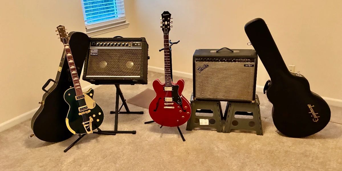 Guitars, Amps