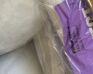 Box of Pillow Forms New