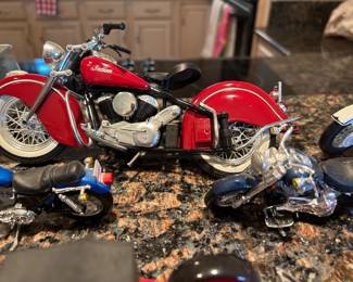 Die Cast Indian Chief Motorcycle