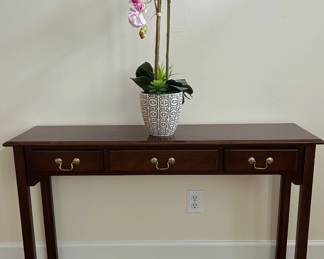 Mahogany Sofa Table, Orchid
