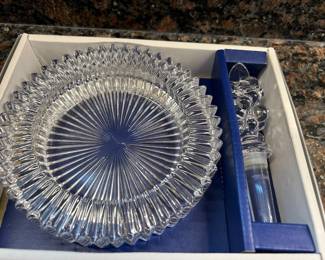 Block Crystal Wine Coaster, Bottle Stopper