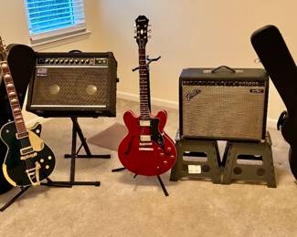 Guitars, Amps