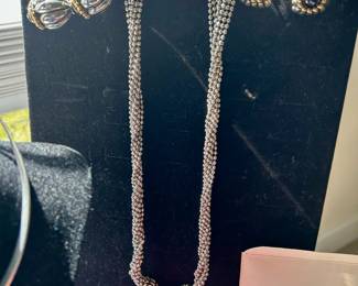 Beaded Necklace Set with Earrings