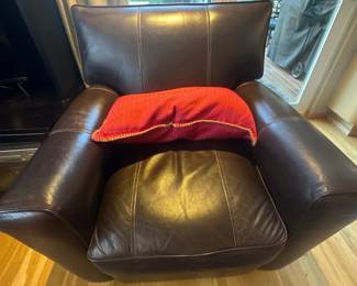 Leather armchair