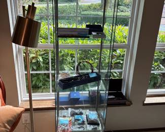 Display cabinet & costume jewelry