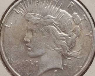 1922-S Silver Peace Dollar