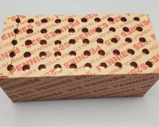 Unopened Mint Box of 2025-D Lincoln Cents--2,500 Coins