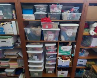 Full Crafting Room. Teacher supplies and tools. Die cuts, projectors, screens