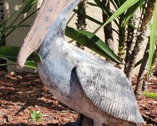 Concrete pelican.