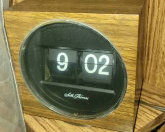 Seth Thomas Speed Read Cube flip clock