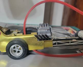 1970s Vintage Kenner SSP Toy Dragster Railbird