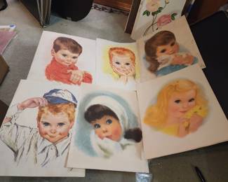 Northern tissue prints from 1960s