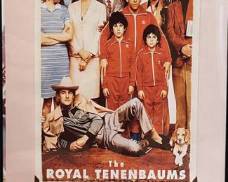 Royal Tenenbaums One Sheet Framed