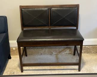 Tall Bench Black