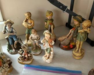Vintage figurines.