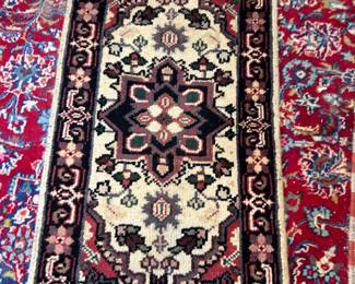 Lots of small carpets. 