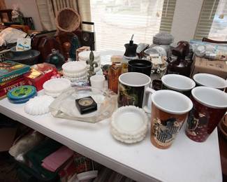 milk glass, harry potter