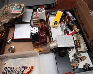 pocket knives, lighters