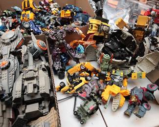 transformers, legos