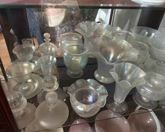 VERRE DE SOIE GLASS BY STEUBEN