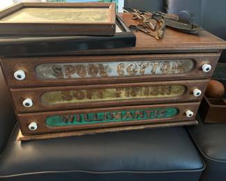 SPOOL CABINET=ORIGINAL INTERIOR