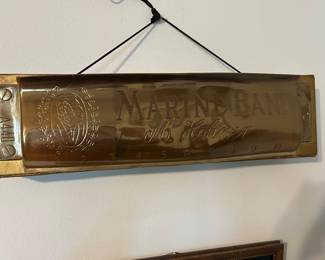 ADVERTISING HARMONICA SIGN
