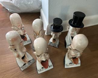 ASHTRAYS CALLED "SMOKING HEADS"