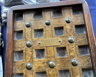 BOX MADE FOR CAPTAIN OF A CLIPPER SHIP