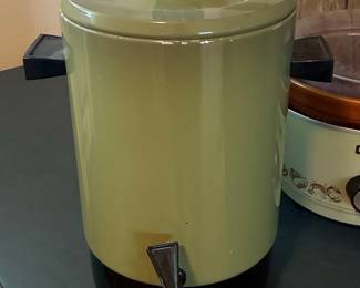 West Bend Avocado Green Electric Coffee Percolator