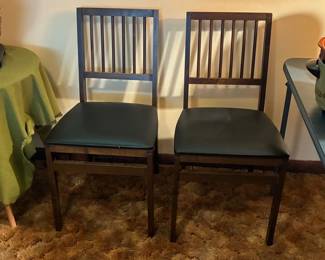 Set of 2 Mid-Century Modern Dining Chairs