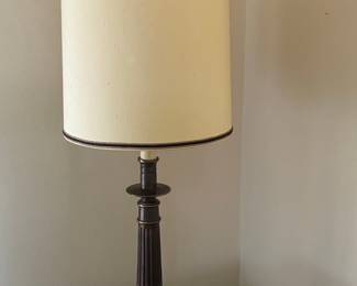 Vintage Stiffel Brass Fluted Table Lamp