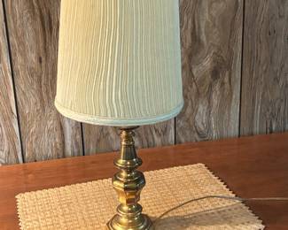 Vintage Stiffel Brass Table Lamp