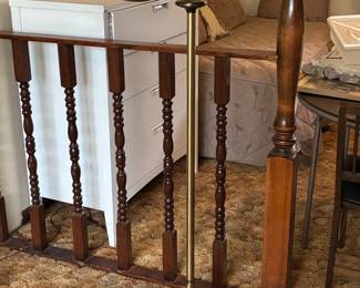 Mid-Century Modern Brass Floor Lamp with Gooseneck Arm