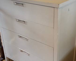 Mid-Century Modern 4-Drawer File Cabinet